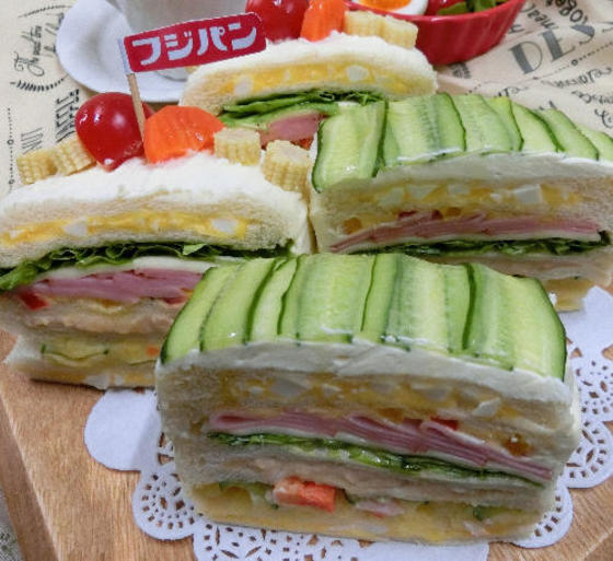 おめかし スナックサンドケーキ