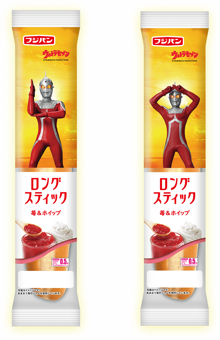 ロングスティック ウルトラマンセブン 苺&ホイップ